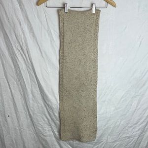 Irelands Eye Heather Cream Wool/Silk Scarf